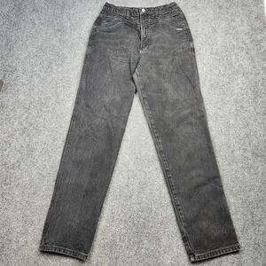 Rocky Mountain Rockies Jeans Womens 33/15 Black High Rise Bareback Western